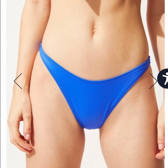 SOLID & STRIPED BIKINI Top and Bottom, Medium, NWT - Picture 4 of 14